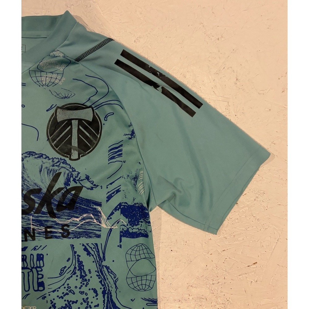 Adidas Aeroready Slim Fit Tiro Graphic Jersey Soccer PB Men's Size L Slim IB3181 - Picture 5 of 14